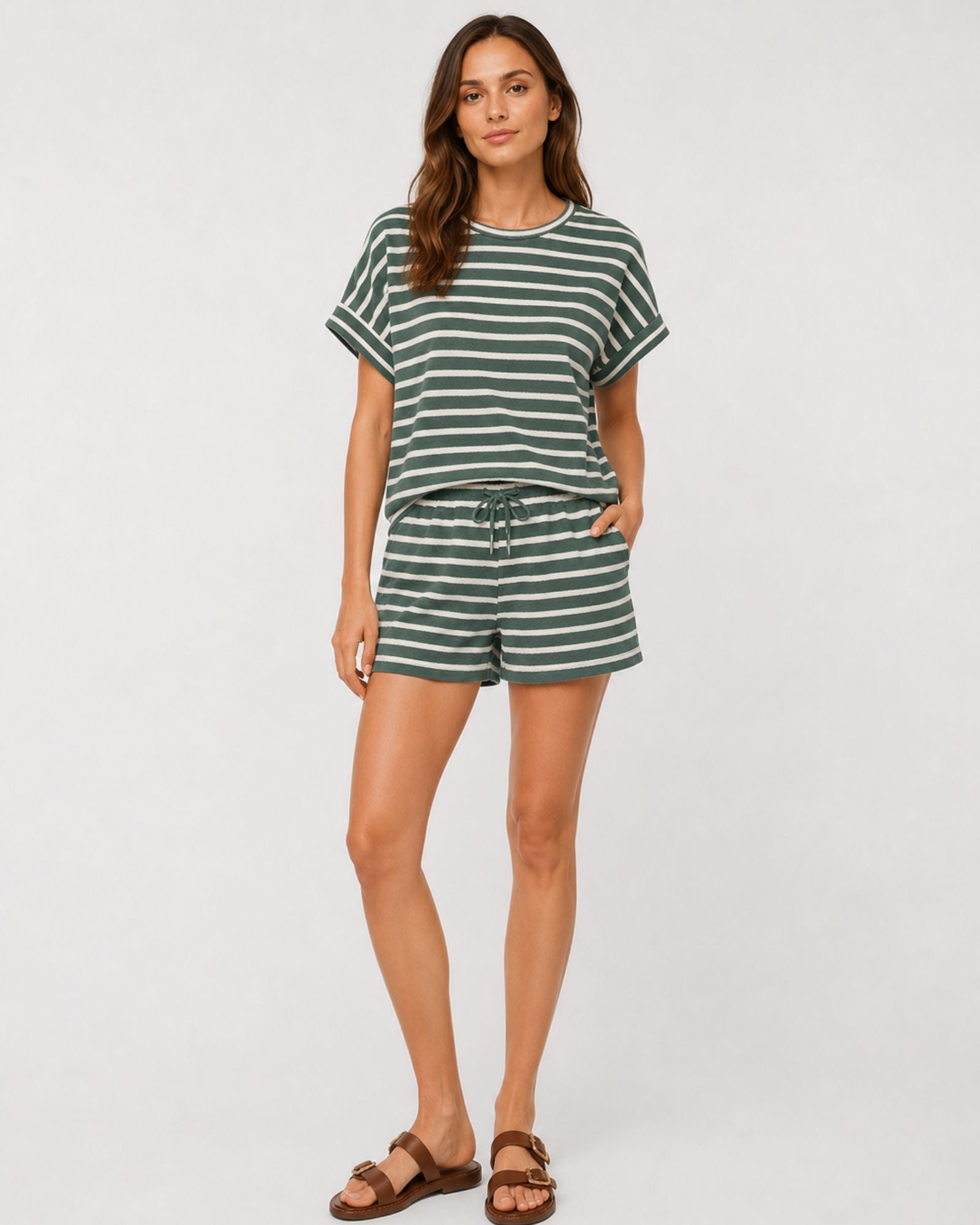 VMLINE STRIPE SHORTS